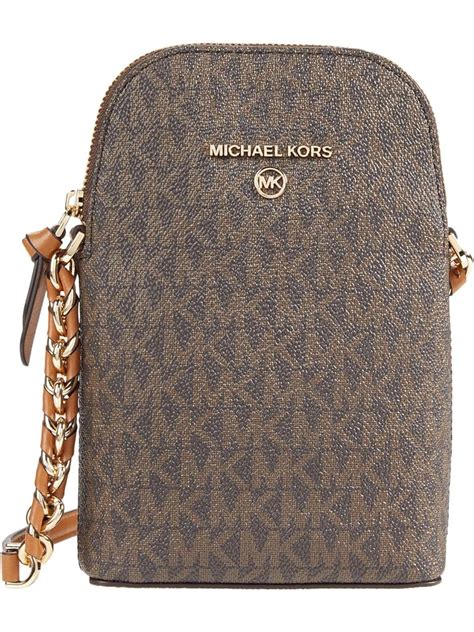 michael kors kempton monogram crossbody|michael michael kors kempton crossbody persimmon .